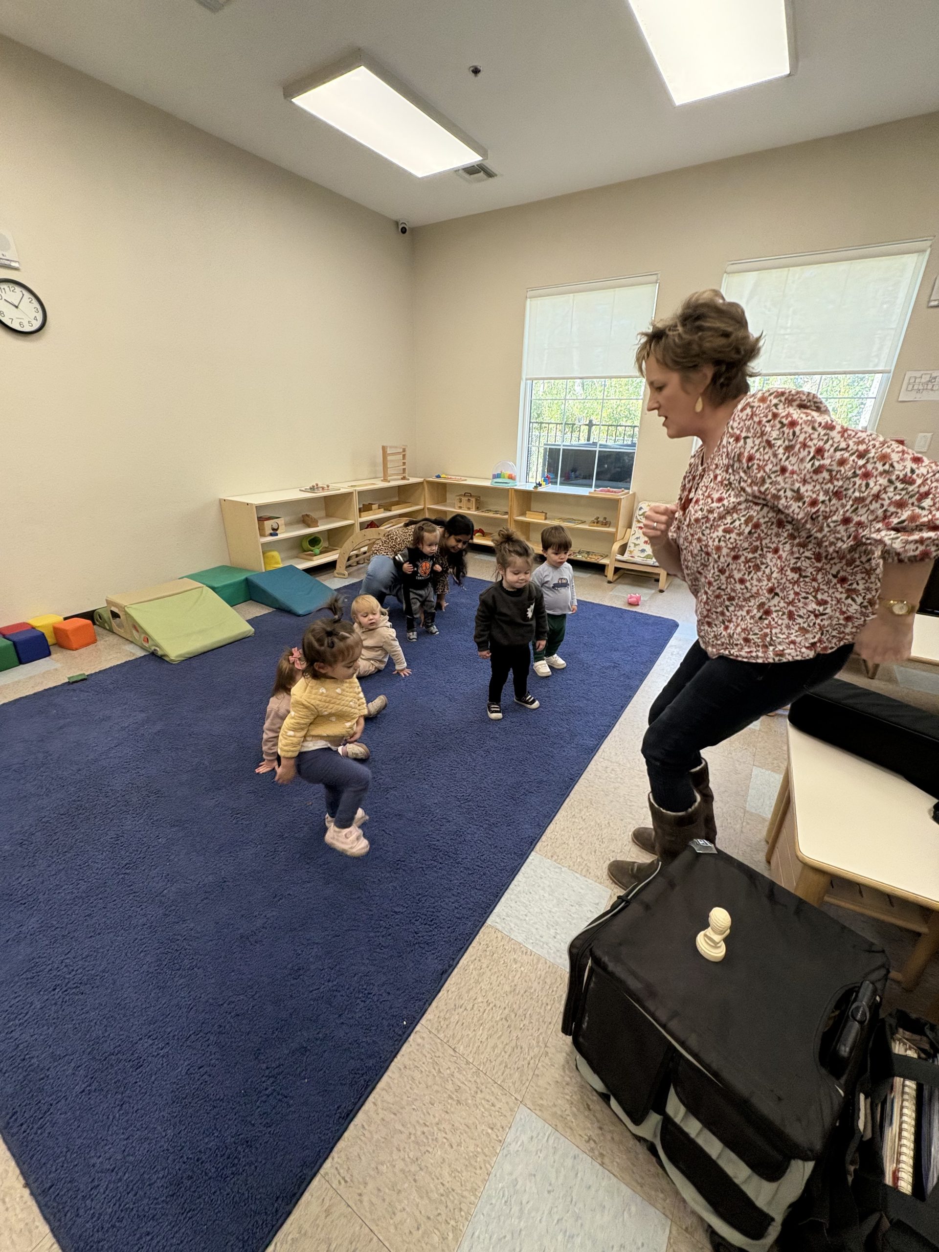 Montessori toddler classroom in St. Johns County, Florida